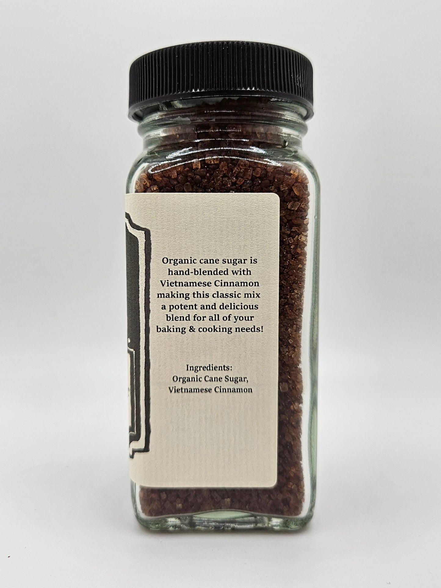 Cinnamon Sugar: 4oz Shaker-top Bottle