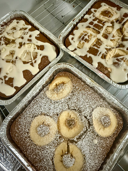 Sourdough Applesauce Cake