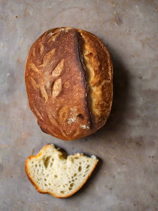 Hot Honey Sourdough Bread Boule