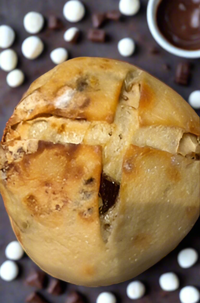 Smores Sourdough Bread Boule