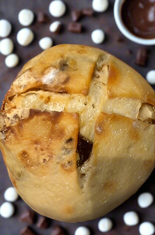 Smores Sourdough Bread Boule