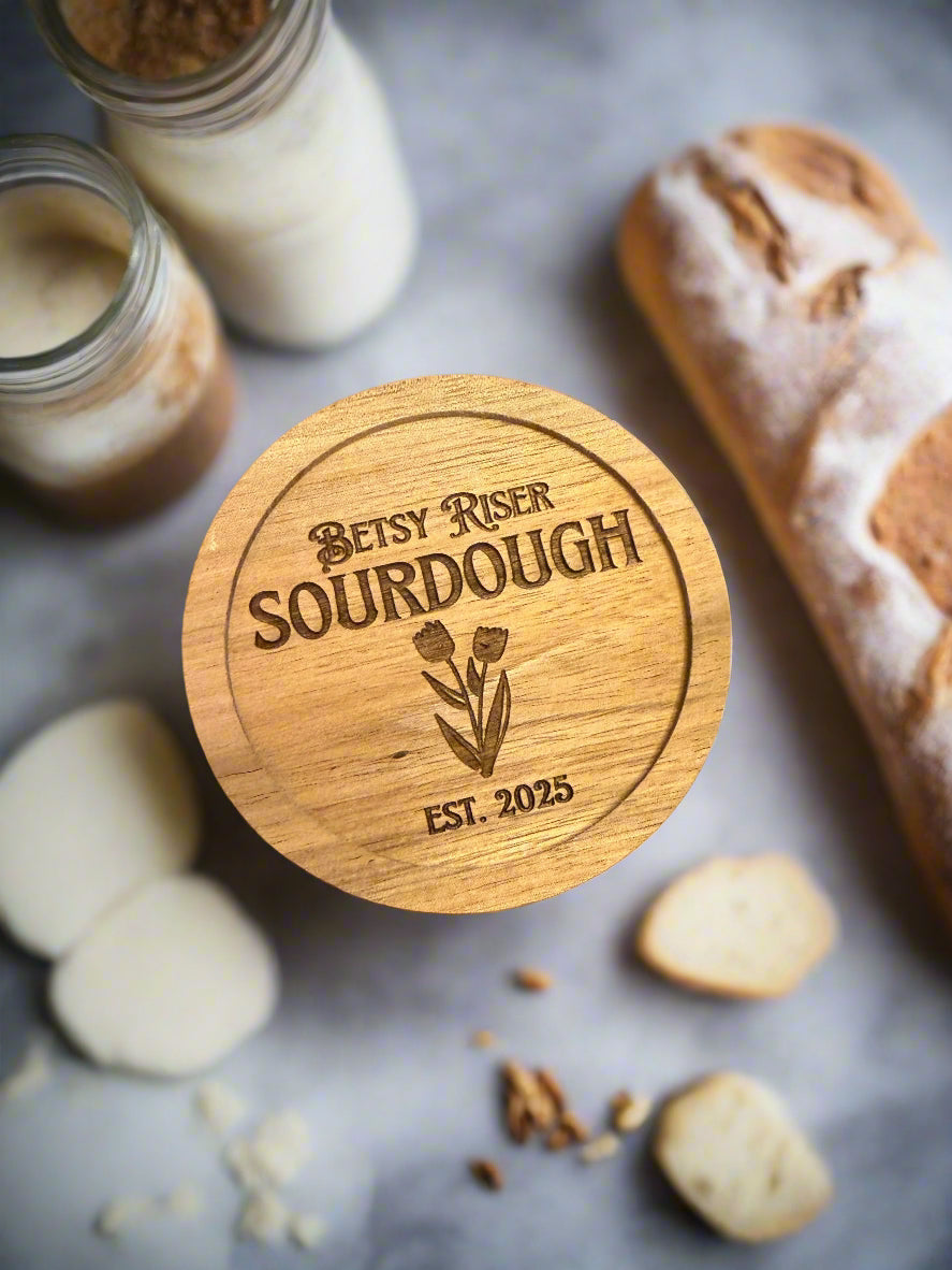 Active Sourdough Starter with Directions