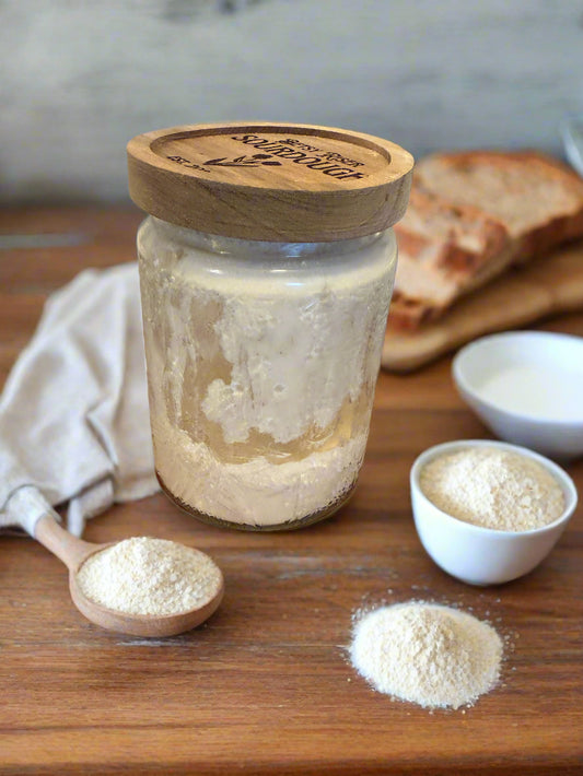 Active Sourdough Starter with Directions