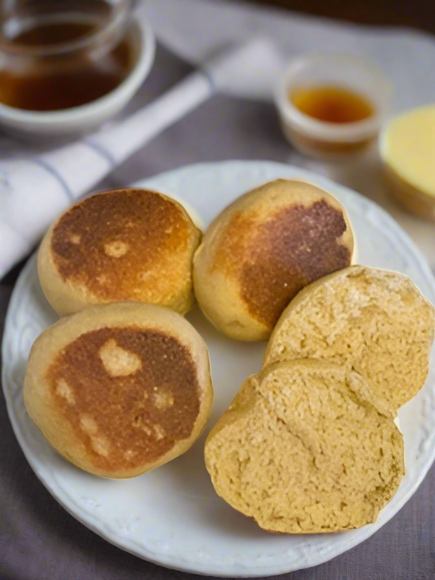 Sourdough English Muffins