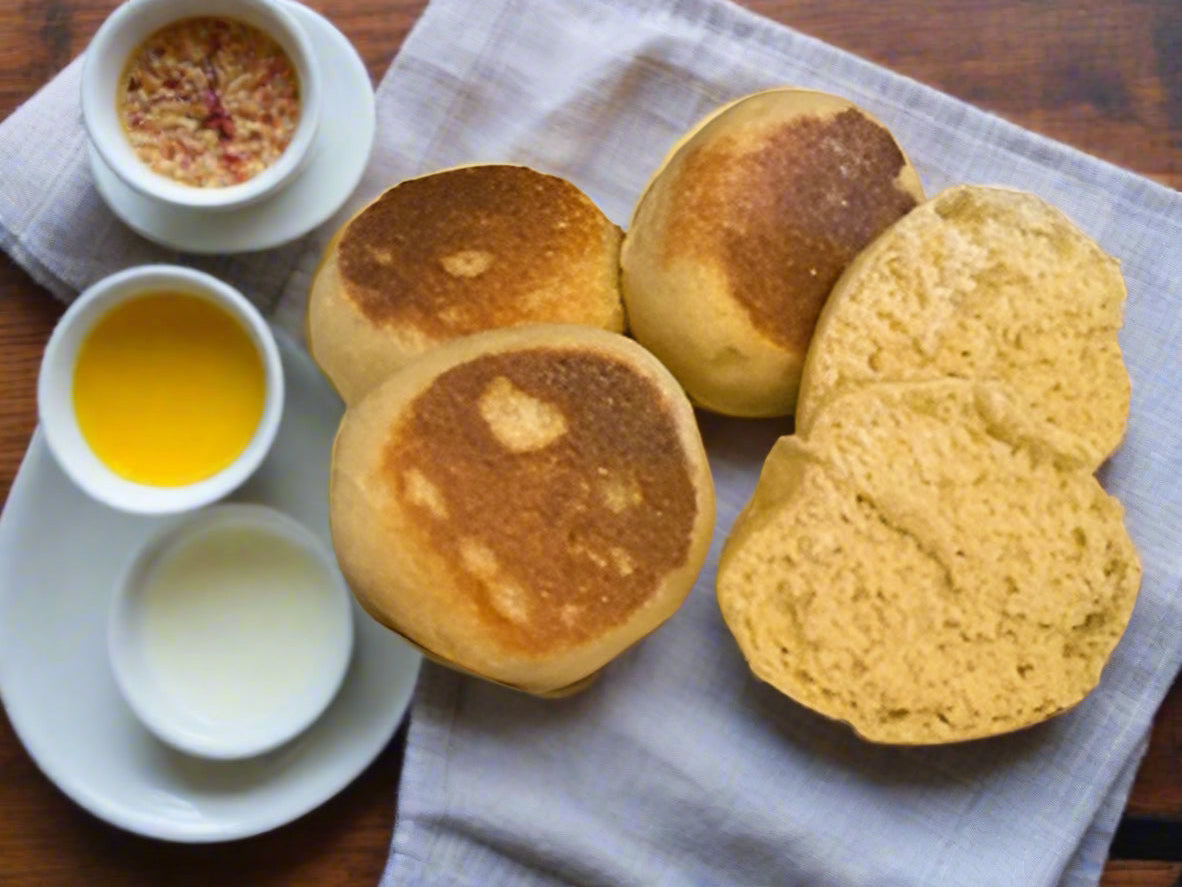 Sourdough English Muffins