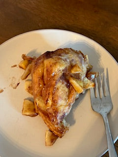 Apple Fritter Focaccia Sourdough Bread