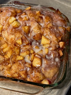 Apple Fritter Focaccia Sourdough Bread