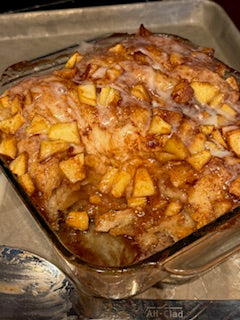 Apple Fritter Focaccia Sourdough Bread