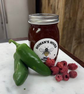 Raspberry Jalapeno Preserves