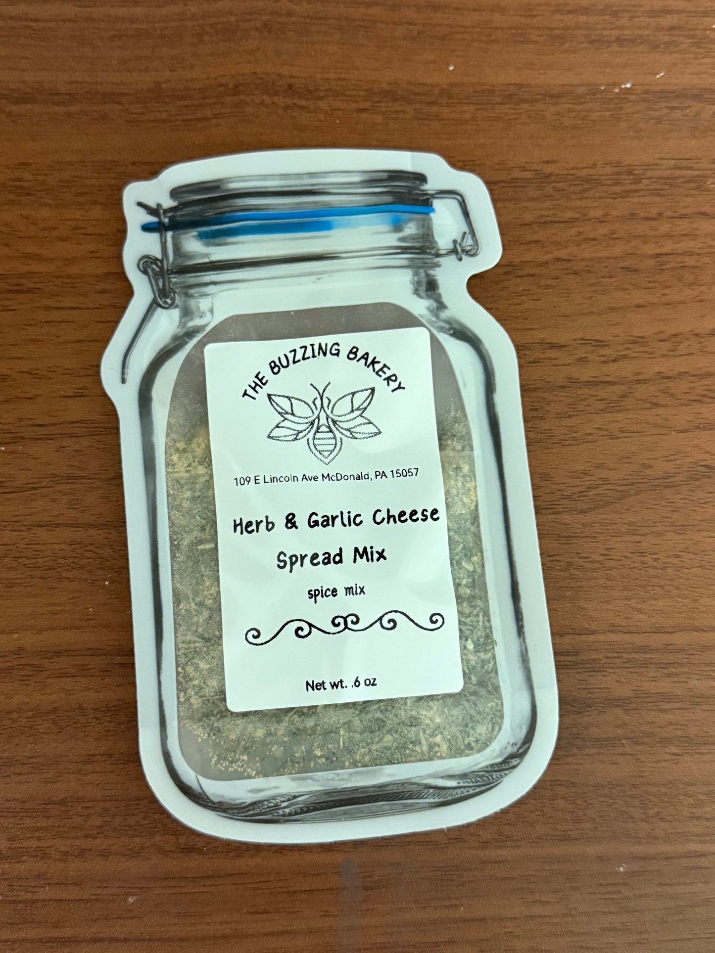 Herb and Garlic Cheese Spread