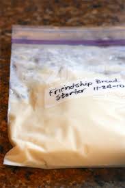 Amish Friendship Bread Starter with Directions